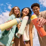 Authentic Owala FreeSip Insulated Stainless Steel Water Bottle with Straw 32oz