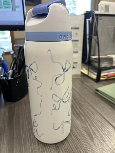 Owala FreeSip Insulated Stainless Steel Water Bottle with Straw 32oz photo review